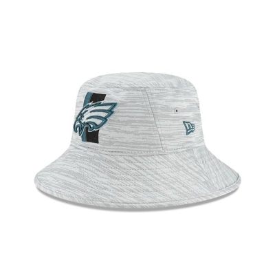 Sapca New Era Philadelphia Eagles NFL Official NFL Training Stretch Bucket Hat - Verzi